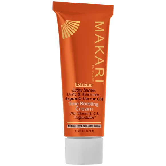 Makari Extreme Argan & Carrot Oil Tone Boosting Cream 1.7 oz. 50g.